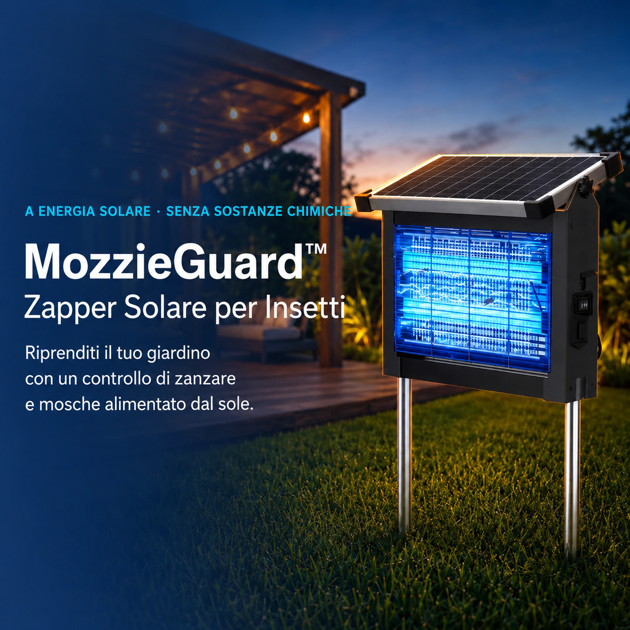 MozzieGuard™ Scacciainsetti Solare
