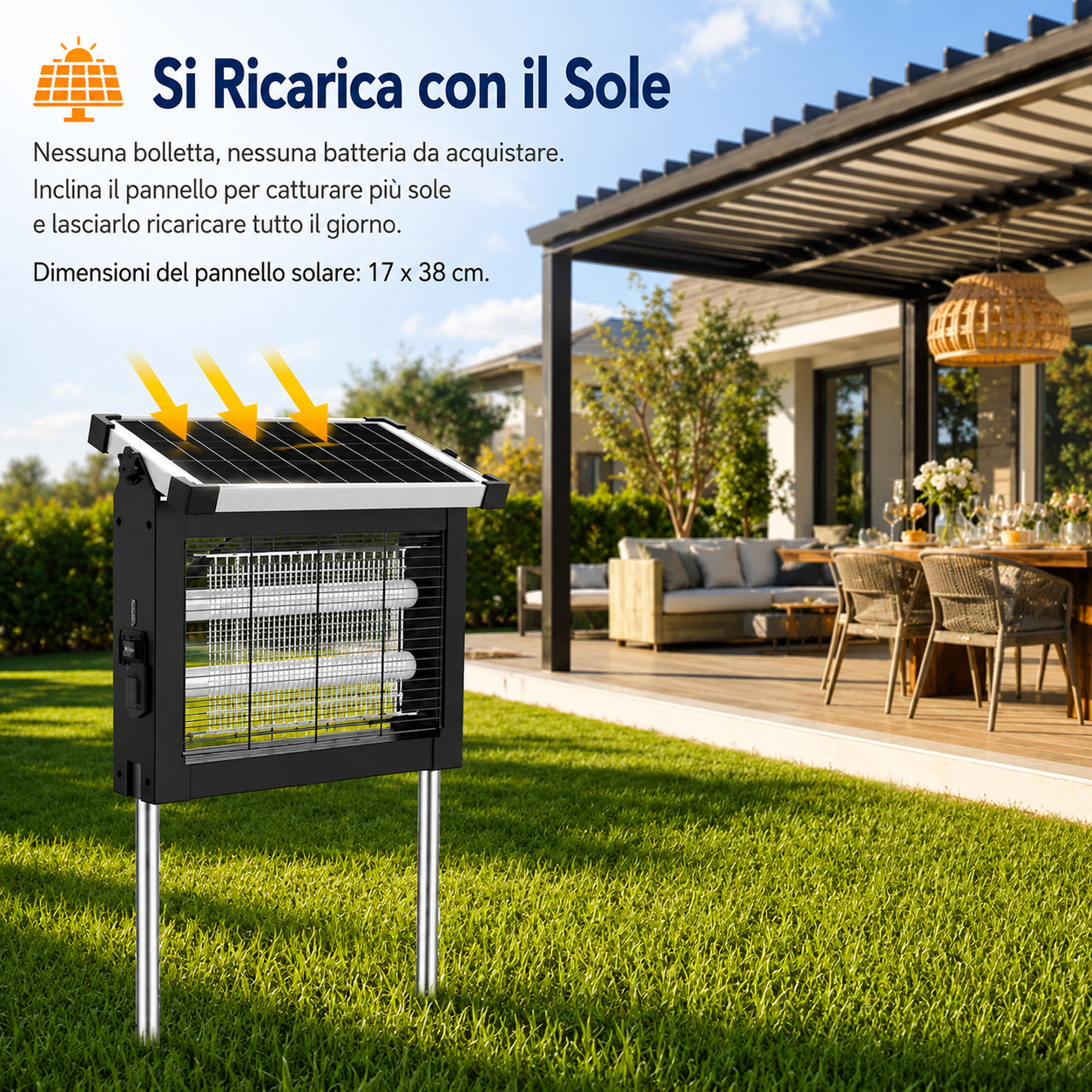 MozzieGuard™ Scacciainsetti Solare