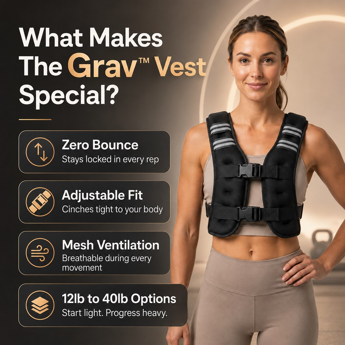 GRAV™ Weighted Vest