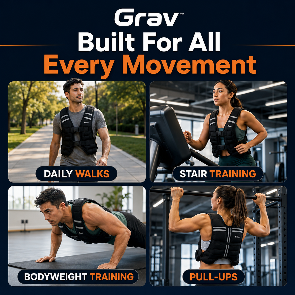 GRAV™ Weighted Vest